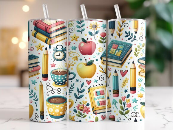 20oz Teacher Tumbler Wrap: Graphics & Tumbler Wraps Review