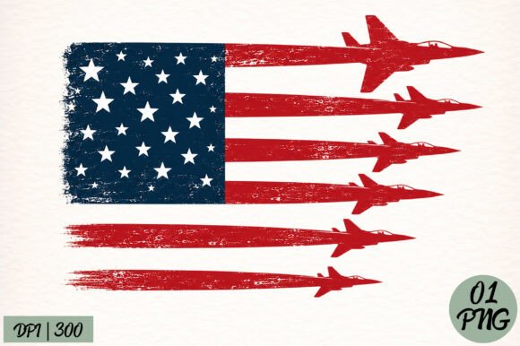 American Flag Svg PNG for Graphics & T-Shirt Designs