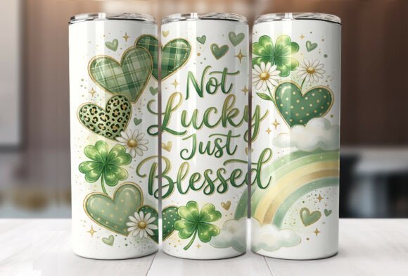 Happy St Patrick's Day Tumbler Wrap Graphics & Wraps