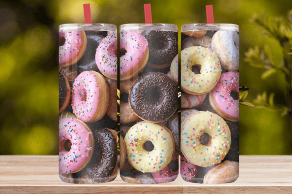 Sweet Donut Delight: A Crafty Review of This Tumbler Wrap & Graphics Set